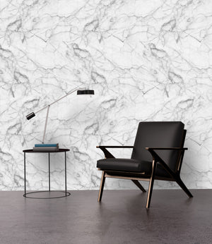 Faux White Marble - Wallpapers.com