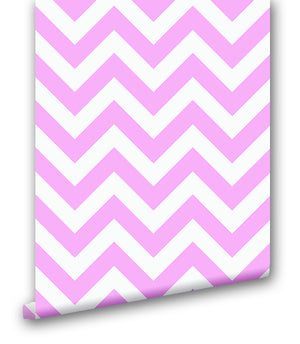 Pink Chevron Stripes - Wallpapers.com