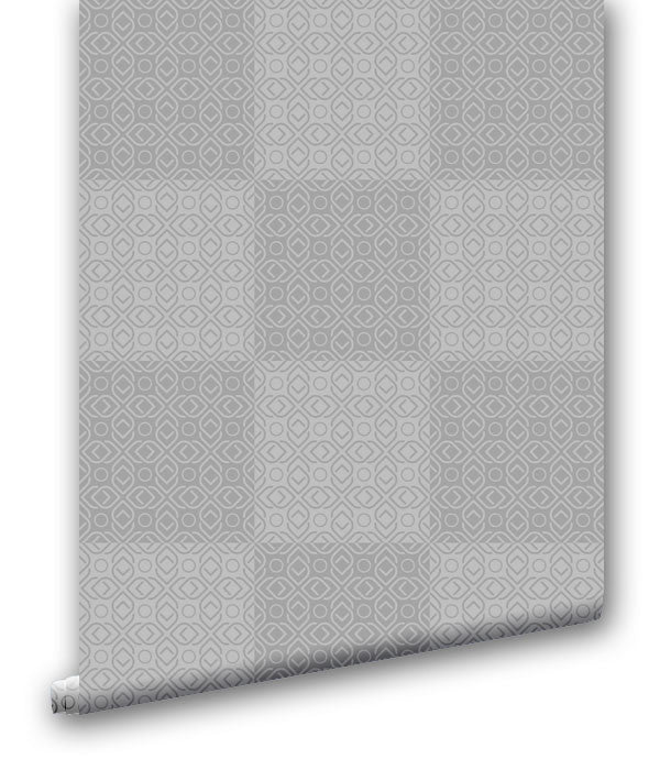 Plaid in Gray - Wallpapers.com