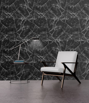 Faux Black Marble II - Wallpapers.com