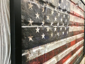 Old Glory W/Border - Wallpapers.com